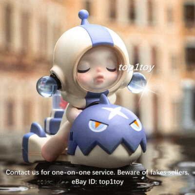 POP MART x SKULLPANDA Laid Back Tomorrow Blue Water Shortcut Toy