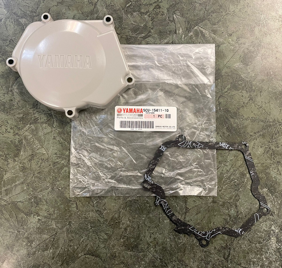 Genuine Yamaha YZ250 YZ250X Left Crankcase Cover With Gasket OEM