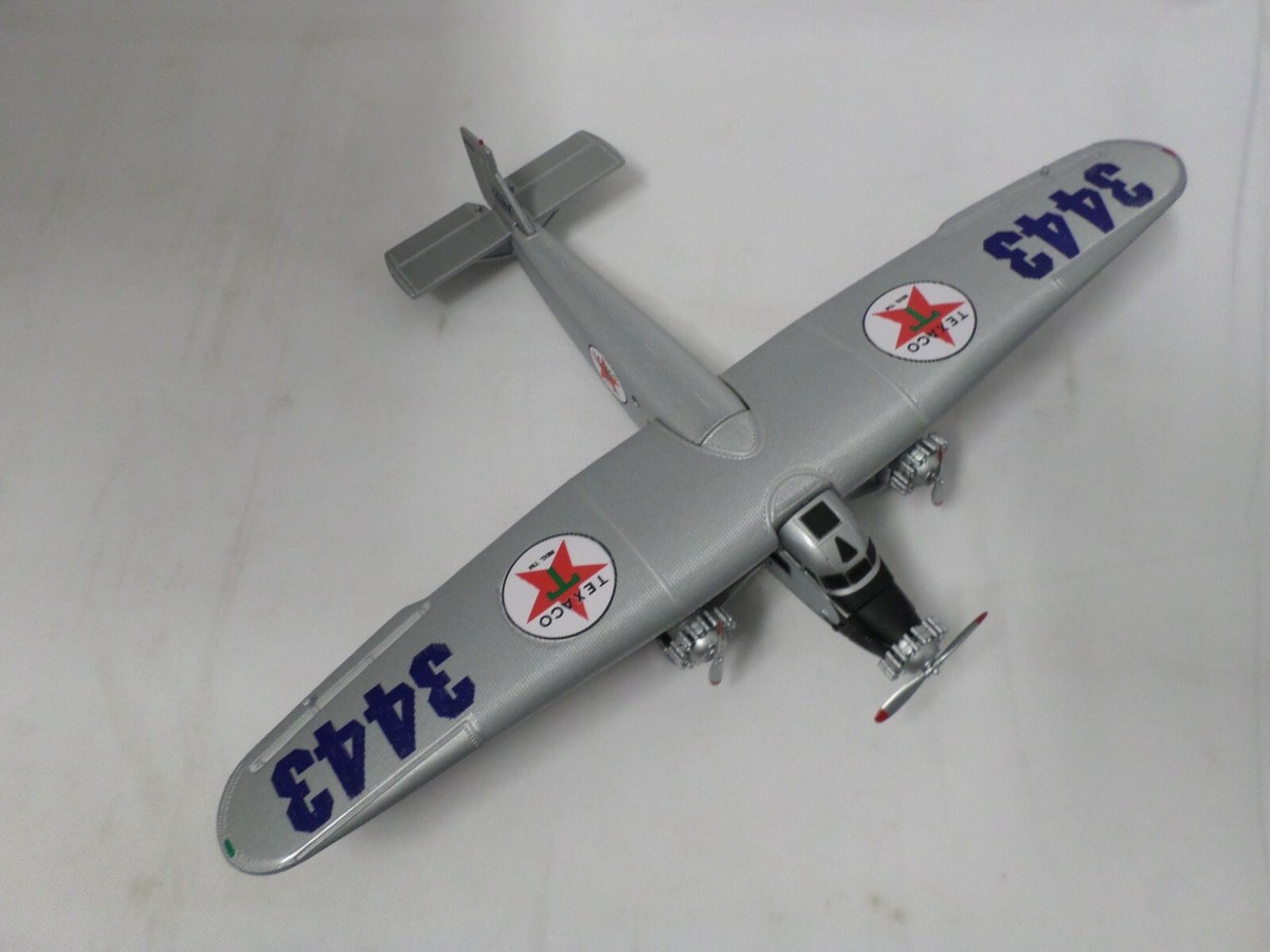 NEW Ertl Wings of Texaco 1927 Ford Tri-Motored Monoplane Bank Die