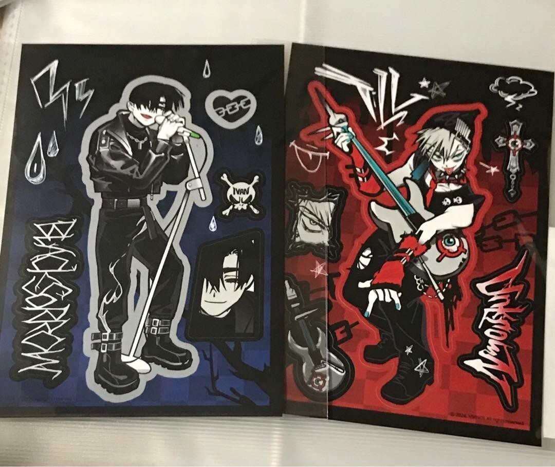 Alien Stage IVAN & TILL Rock Sticker Set 104×150mm Official