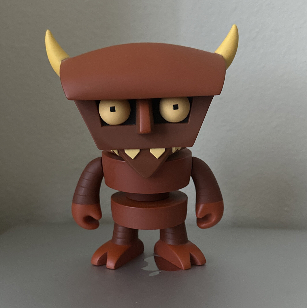 KIDROBOT x FUTURAMA 6” Robot Devil Vinyl Figure 2013 OOB | eBay