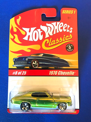 Hot Wheels 2004 Classics Series 1 1970 CHEVELLE SS RARE Antifreeze