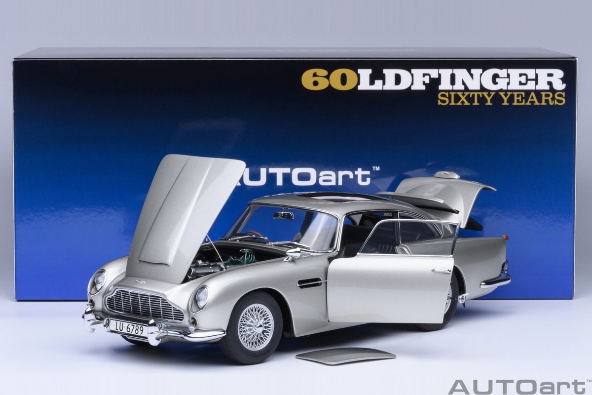 AUTOART 70296 1:18 ASTON MARTIN DB5 (JAMES BOND) GOLDFINGER W