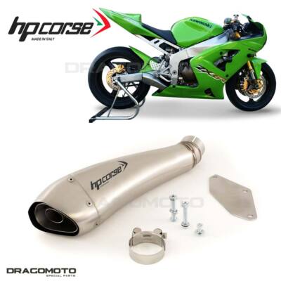 KAWASAKI ZX-6R 636 2003 2004 Exhaust HP CORSE HYDROFORM | eBay