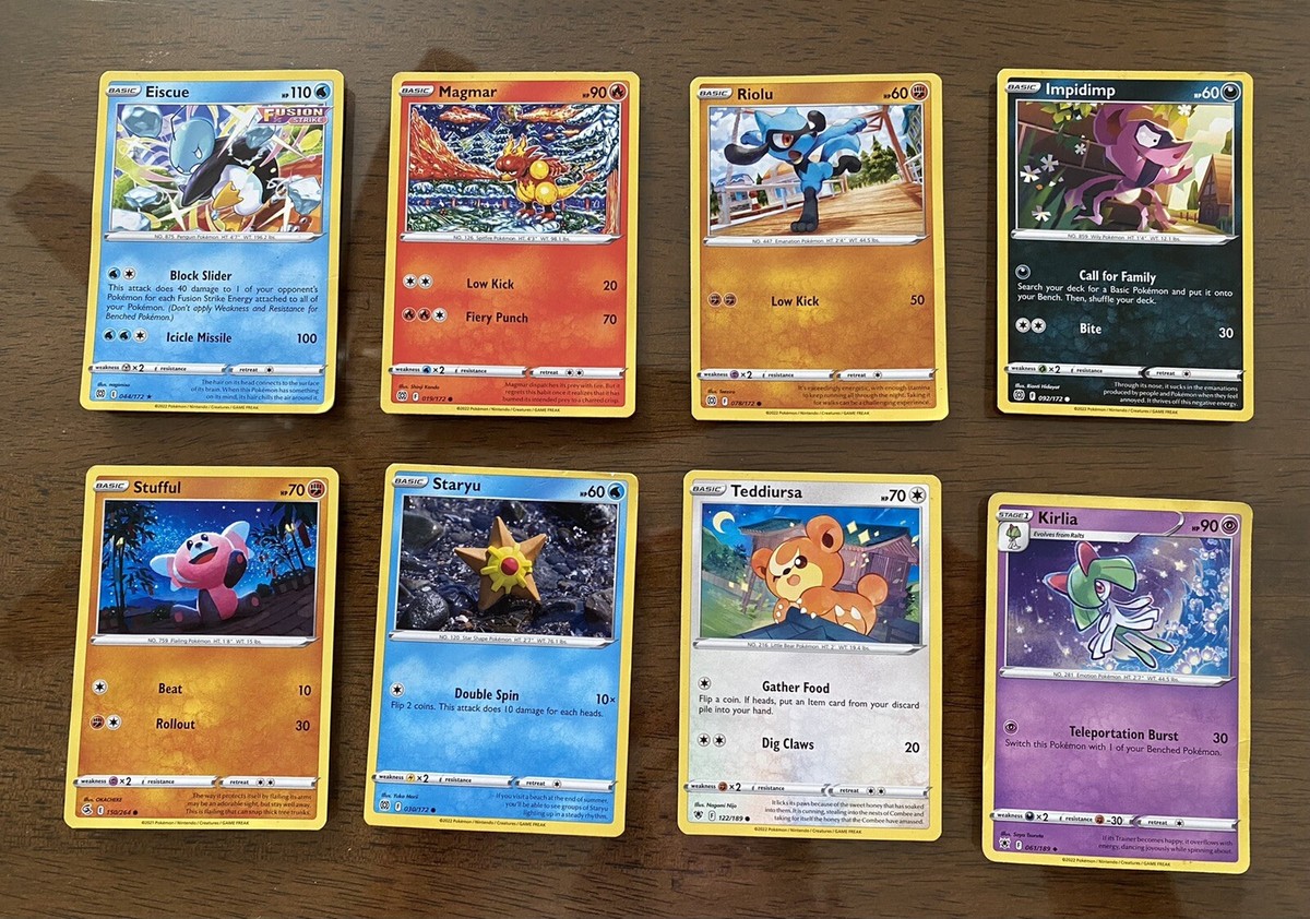 Lot of 8 Pokemon Trading Cards - VGC | eBay