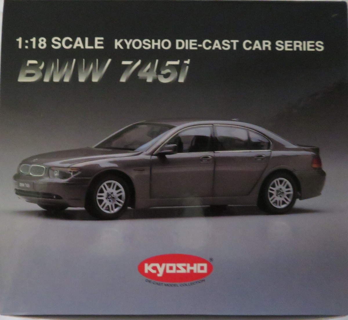 BMW 745i 1/18 Kyosho - Dark Gray - New | eBay