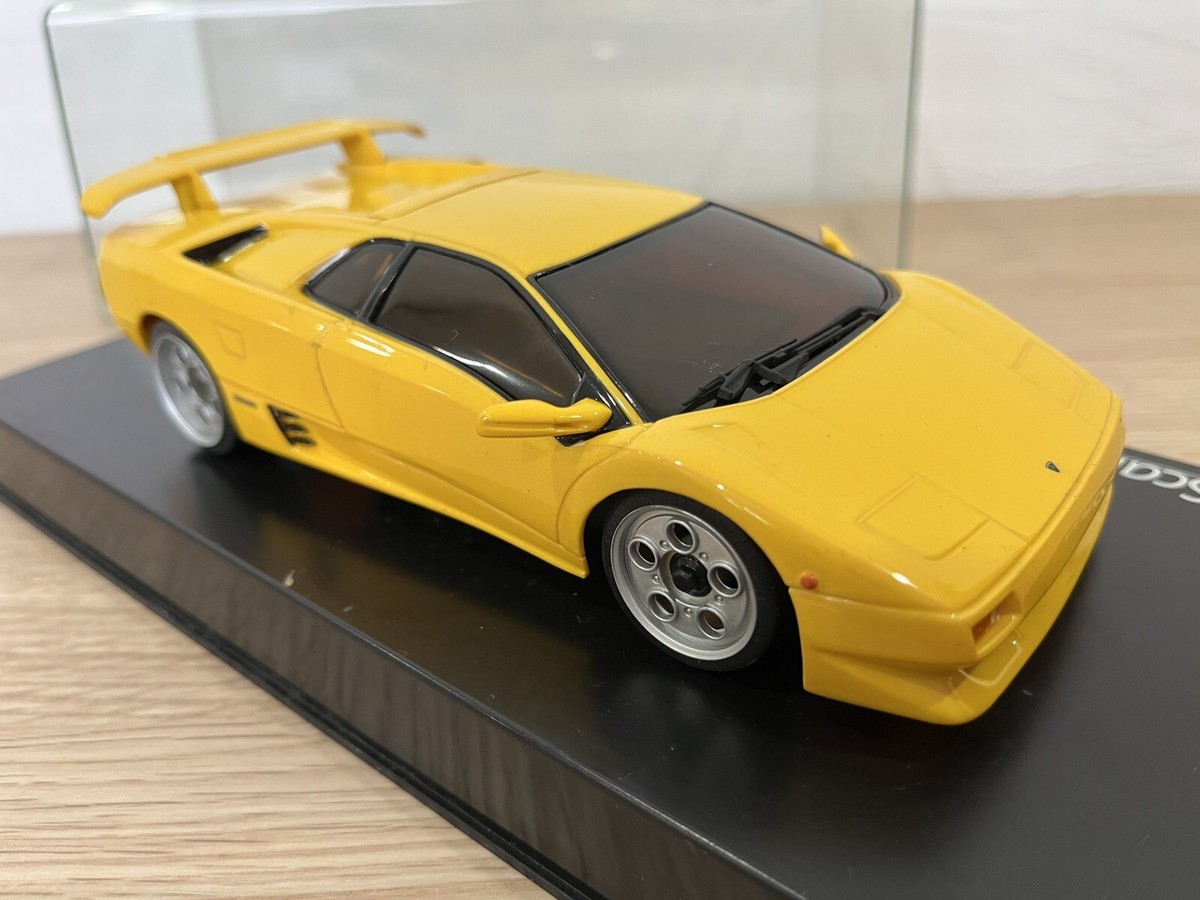 Rare Kyosho MINI-Z Racer Body Lamborghini Diablo VT YELLOW Gloss