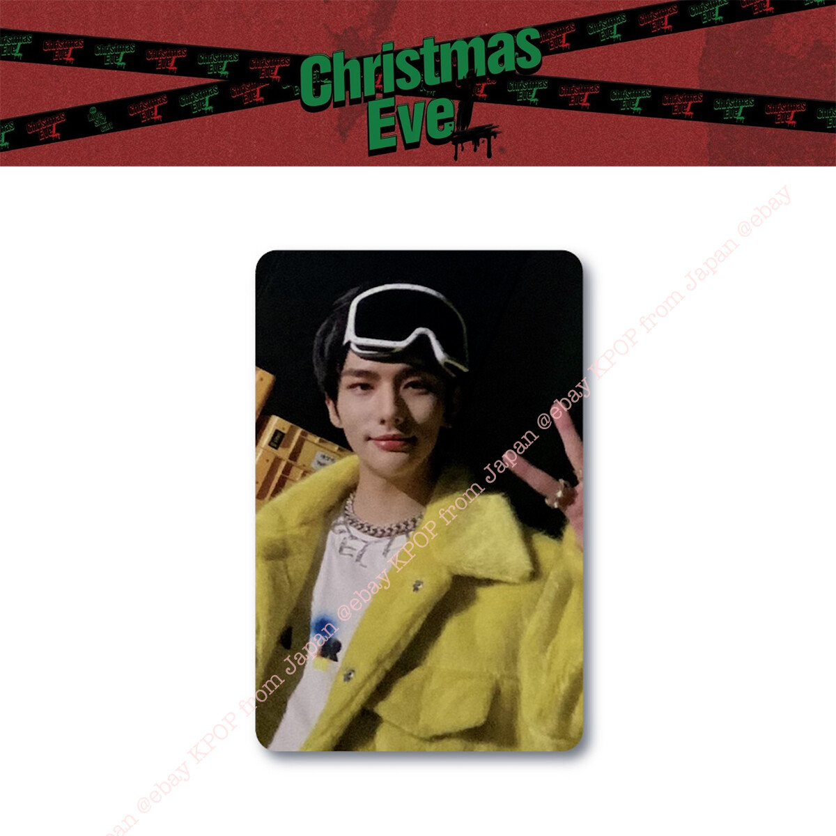 Stray Kids Christmas Evel SUBK SHOP Exclusive Official Photocard