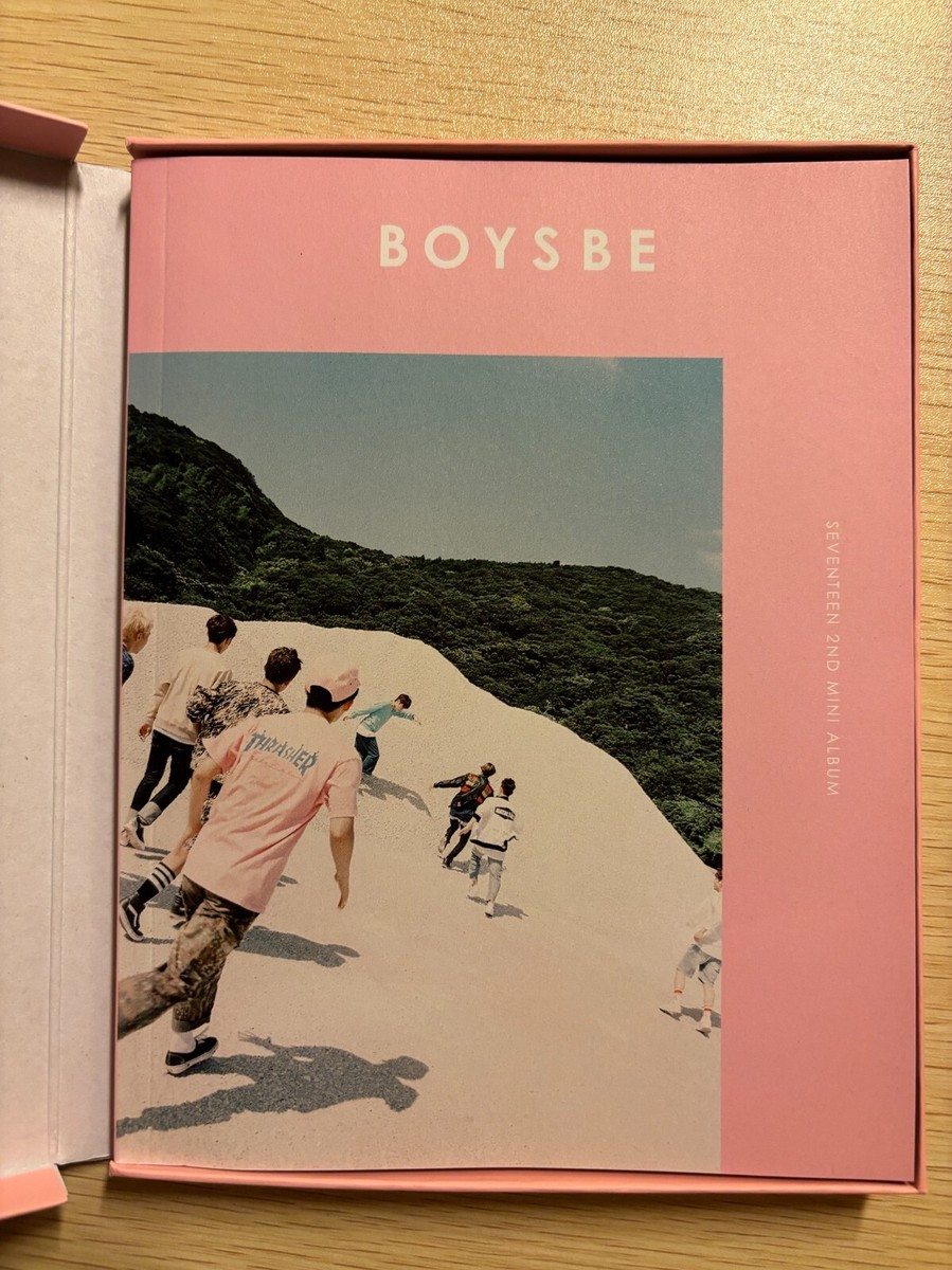 Seventeen [BOYS BE] Wonwoo Autographed Signed Album Mwave HIDE Ver