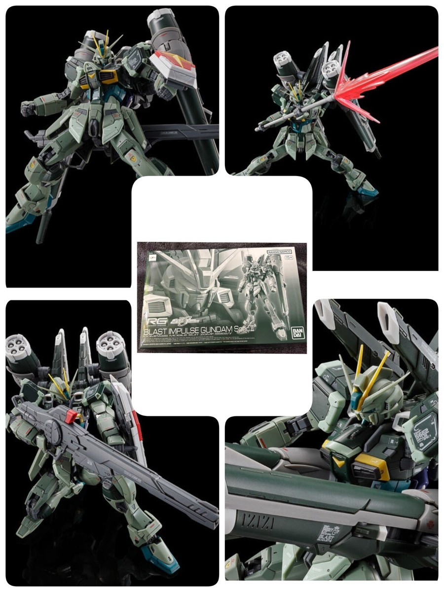 Premium Bandai RG 1/144 BLAST IMPULSE GUNDAM Spec II | eBay
