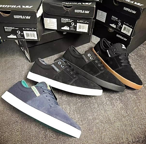 SUPRA Men's Stacks Vulc II Skate Shoe US size | eBay