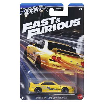 Hot Wheels Fast & Furious Nissan Skyline GT-R BCNR33 R33 2024