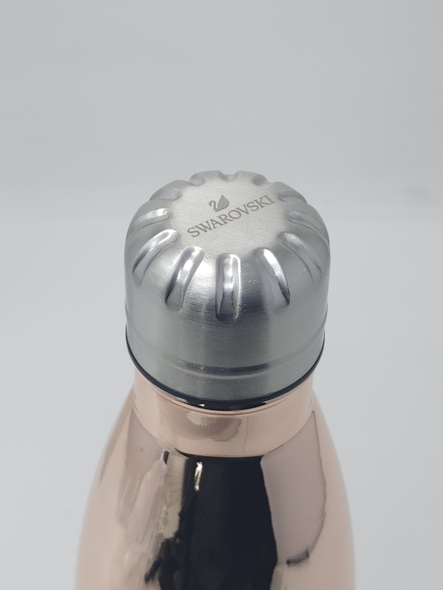 Swarovski Stainless Steel Flask Water Bottle 17oz/500ml BPA Free