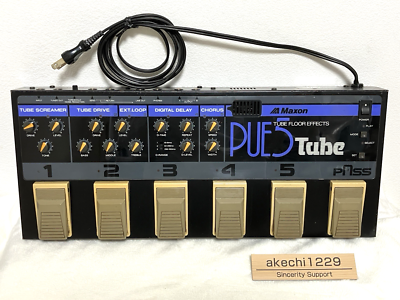 Maxon PUE5 Tube Multi Effects Operation Confirmed From Japan Used