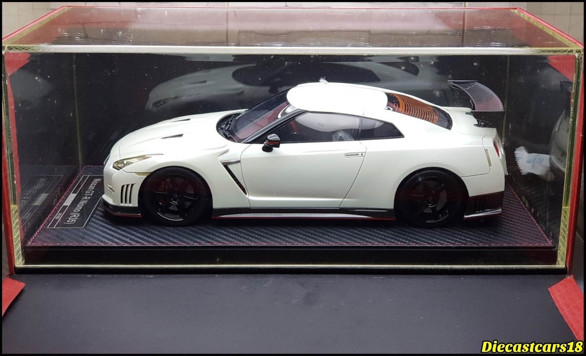 1/18 Avanstyle Nissan GTR R35 Nismo White 491-500 Pcs | eBay