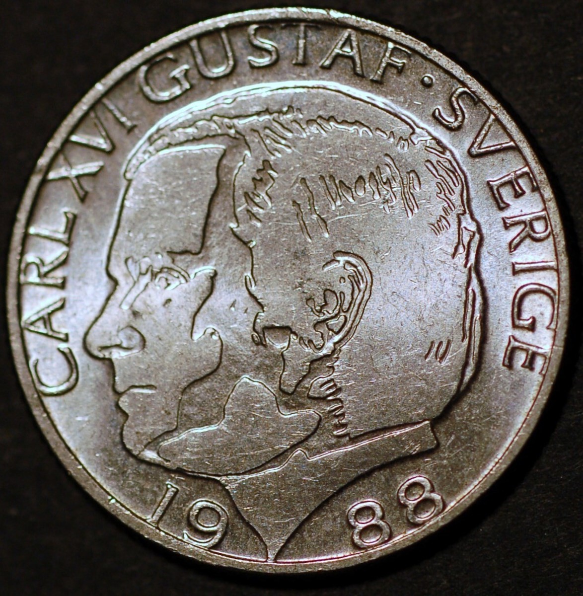 Sweden Krona 1988 Carl XVI Gustaf KM# 852a | eBay