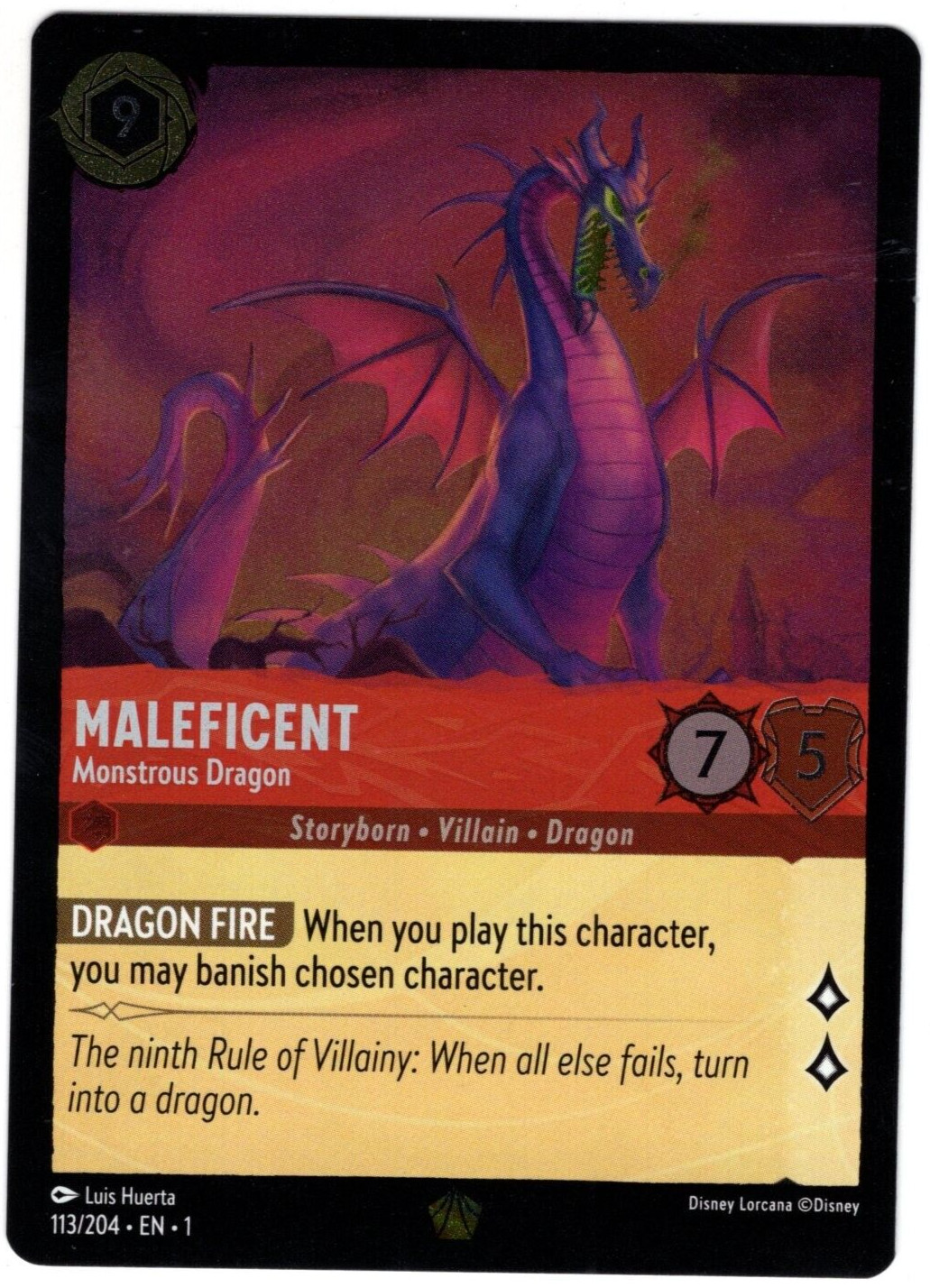 Disney Lorcana ロルカナ D23 プロモ マレフィセントpsa10 Disney