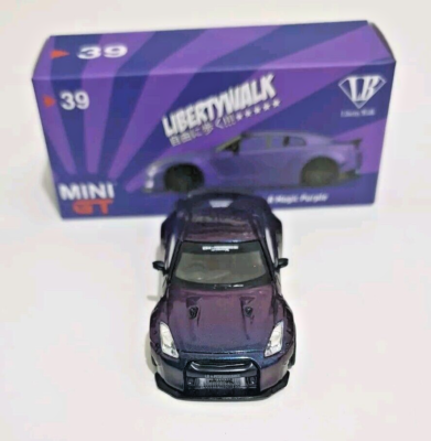 TSM MINI GT 1:64 LIBERTY WALK LB WORKS NISSAN GT-R R35 MAGIC