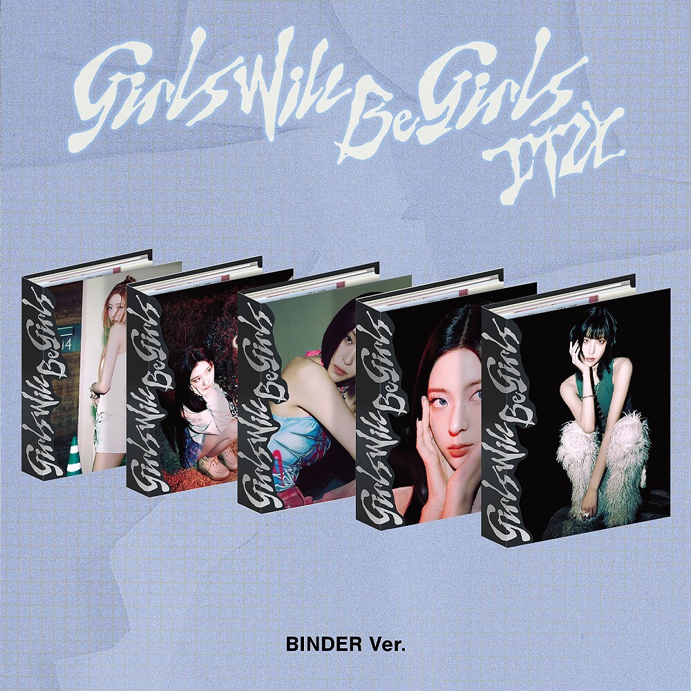 ITZY [GIRLS WILL BE GIRLS] Album BINDER Ver/CD+Post Card+2 Photo