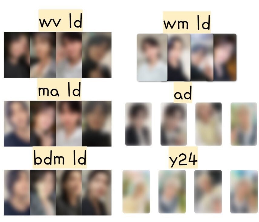 SEVENTEEN JEONGHAN & WONWOO THIS MAN lucky draw pob SET PHOTOCARD