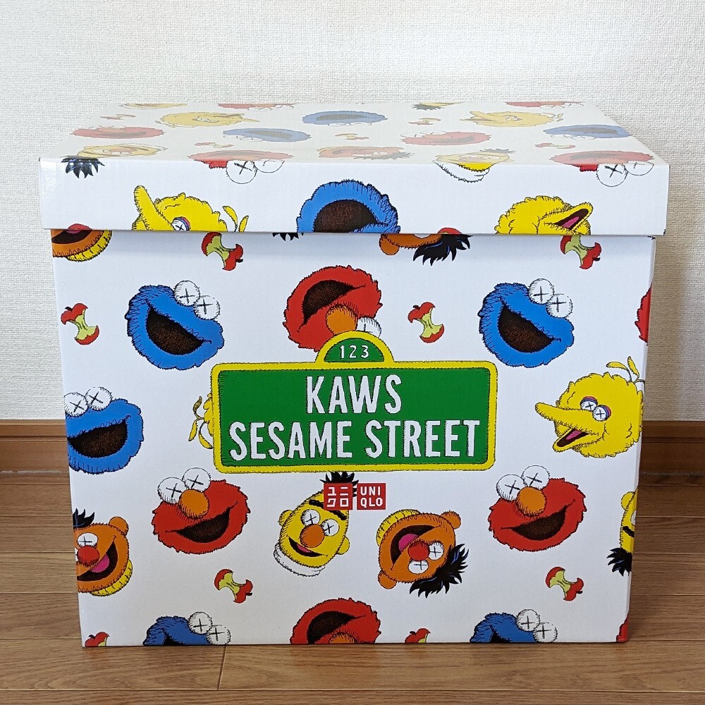 Kaws Sesame Street UNIQLO Plush LIMITED BOX Complete Doll Toy set