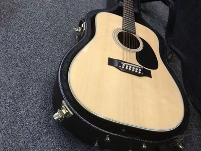 Fender F55-12 string dreadnought acoustic guitar made in Japan