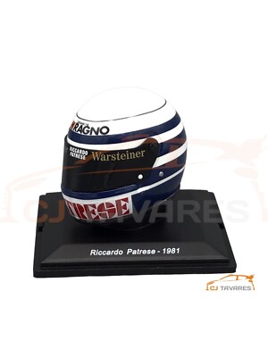 SPARK MO8ALA0060 HELMET RICCARDO PATRESE 1981 1/5 | eBay