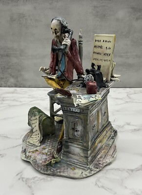 Lo Scricciolo Toni Moretto Ceramic Italian Figurine Currency