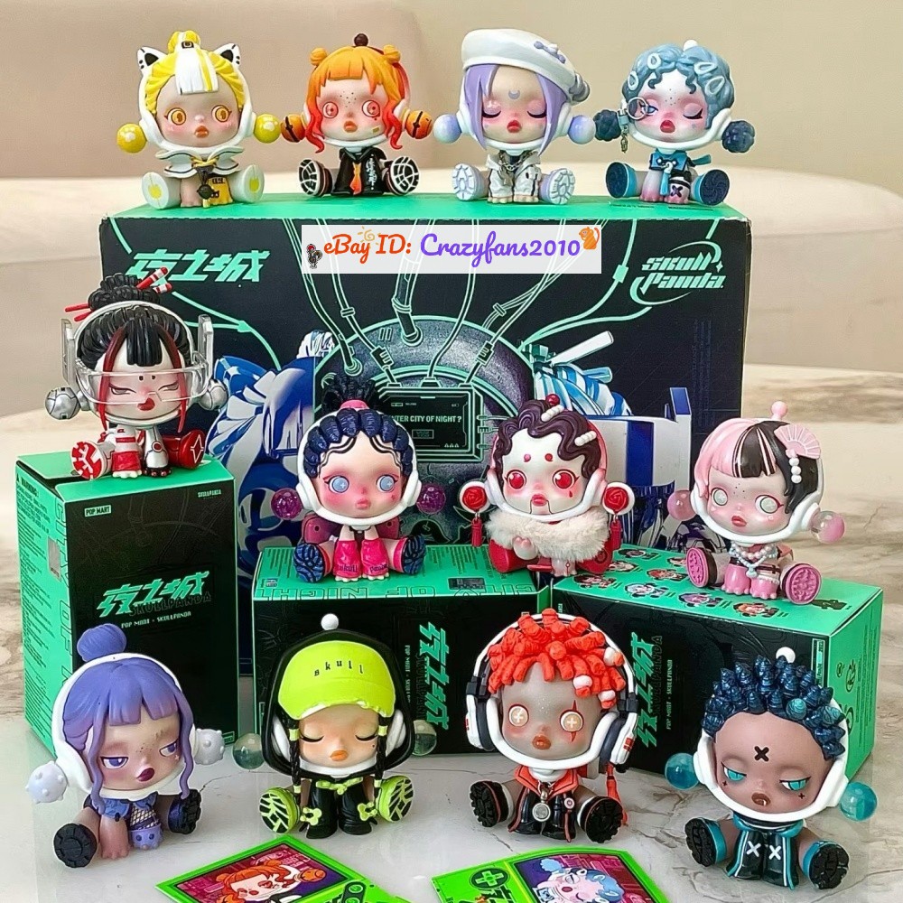 POP MART Skullpanda City of Night Blind Box Confirmed Figure Art