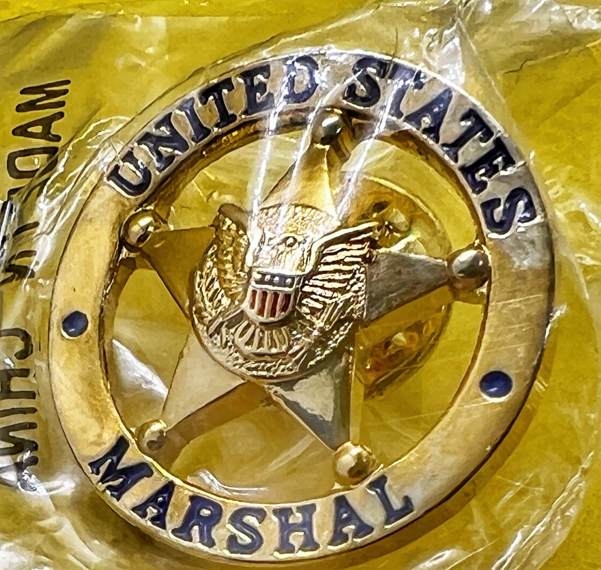 Us Marshal Pin In Collectible Police Pins & Buttons for sale | eBay