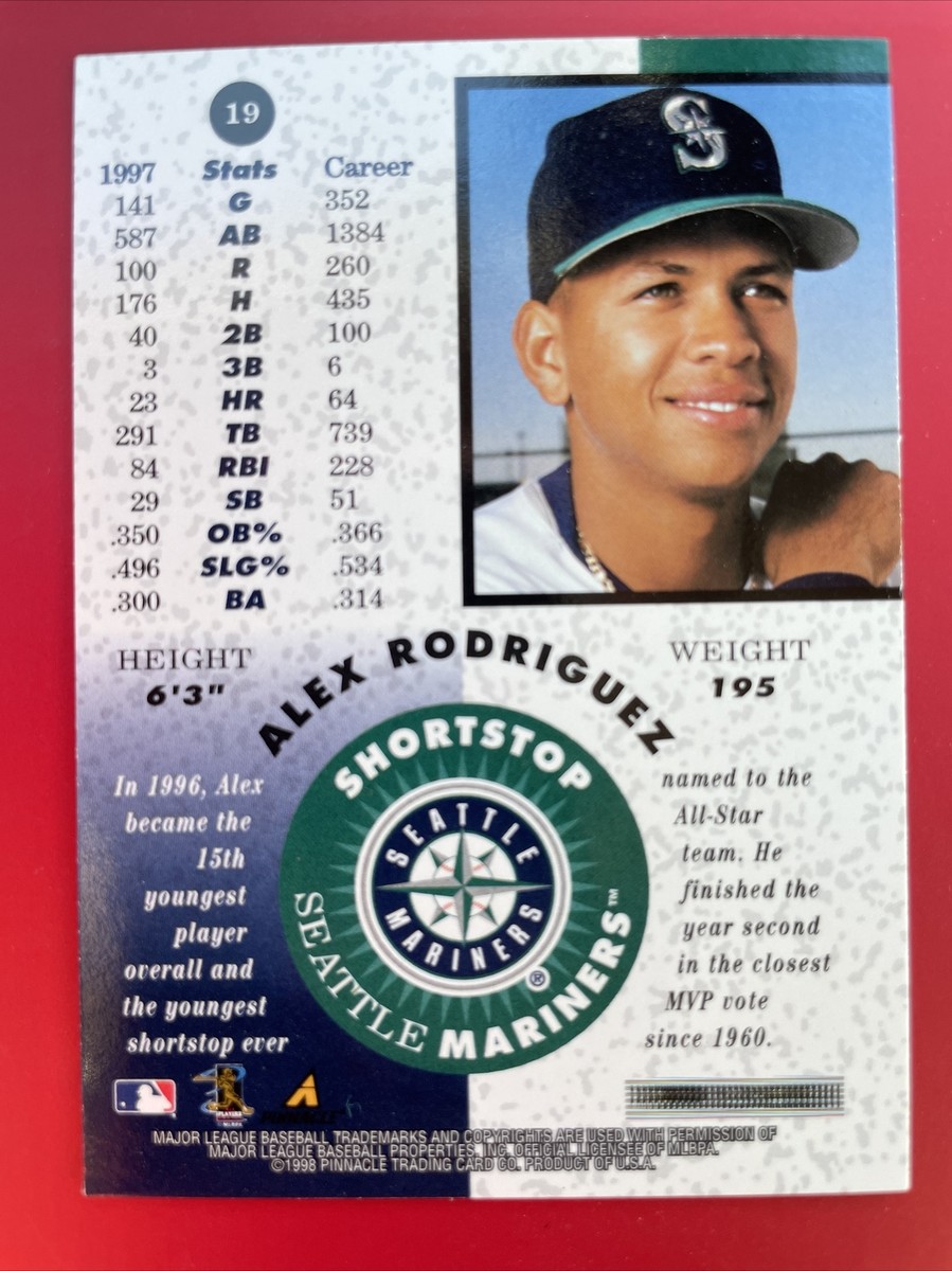 1998 Pinnacle Mint Collection Bronze Baseball Card #19 Alex