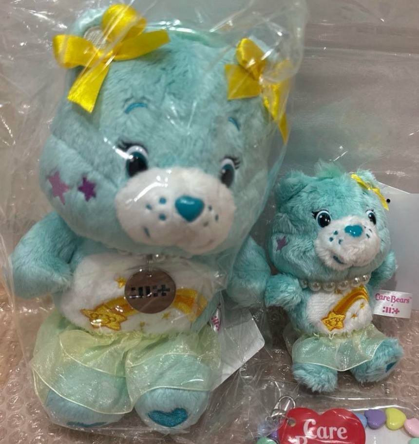 ILLIT JAPAN POP UP Care Bears MD official Stuffed toy Mascot charm