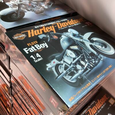 DEAGOSTINI 1/4 Fat Boy Harley-Davidson 1-89 Full Kit japan | eBay