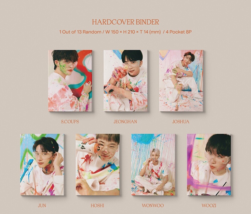 SEVENTEEN 4th Album Face the Sun CARAT Random Ver CD+Binder+Book+