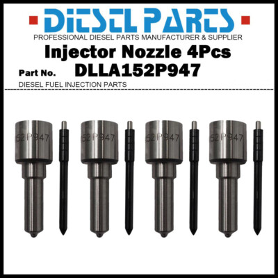 4x Injector Nozzle DLLA152P947 for Nissan Navara D40 YD25