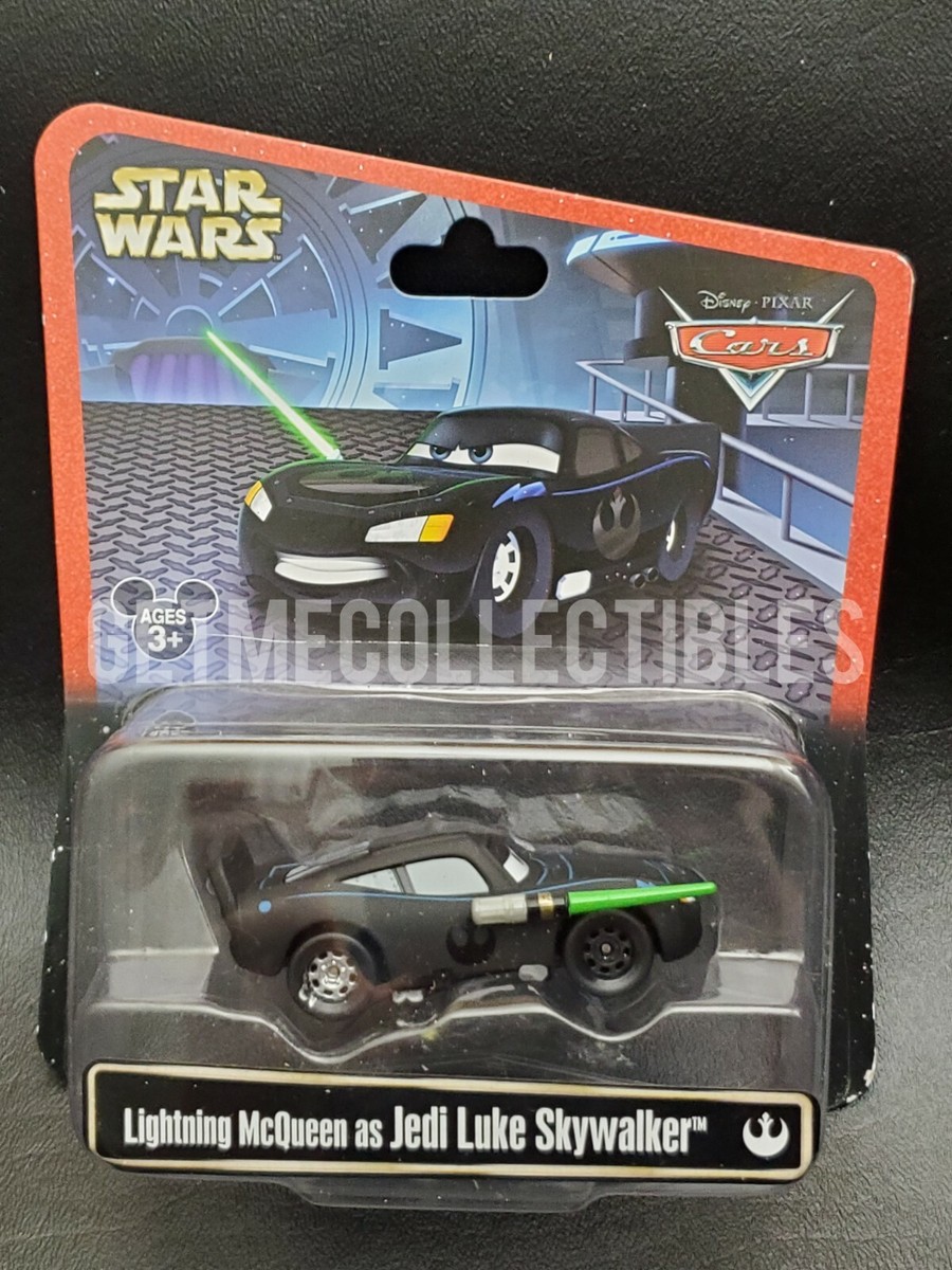DISNEY PIXAR CARS STAR WARS LIGHTNING MCQUEEN AS JEDI LUKE