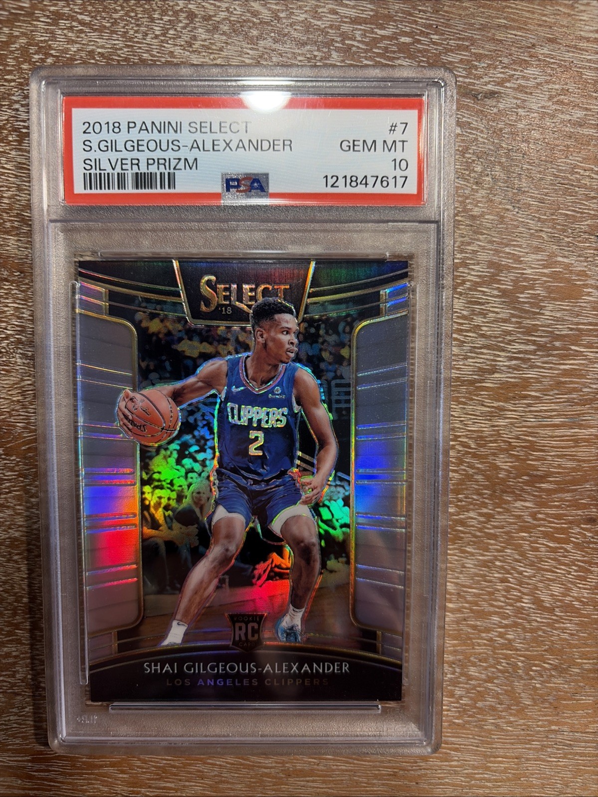 Shai Gilgeous-Alexander 2018 Select Concourse Silver Price Guide