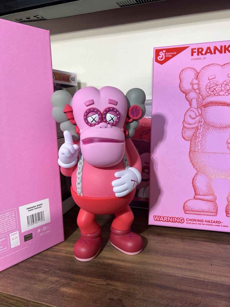 Sealed Kaws x General Mills Franken Berry Figure BRAND NEW!! Ready