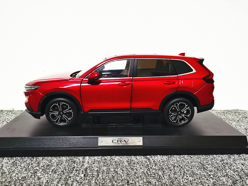 1:18 Scale Honda CRV CR-V SUV 2023 Metal Diecast Model Car Toy Red
