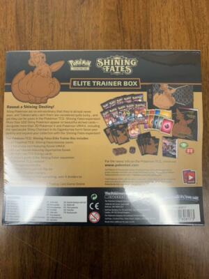 Pokemon Card Shining Fates Elite Trainer Box Shrink wraped Pokémon