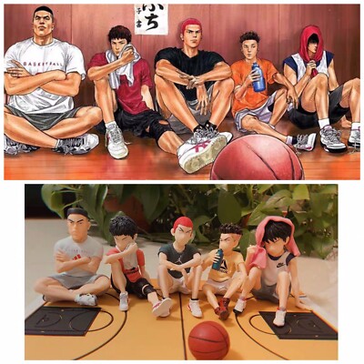 SLAM DUNK SHOHOKU Basketball Team Figure Hanamichi Sakuragi Kaede