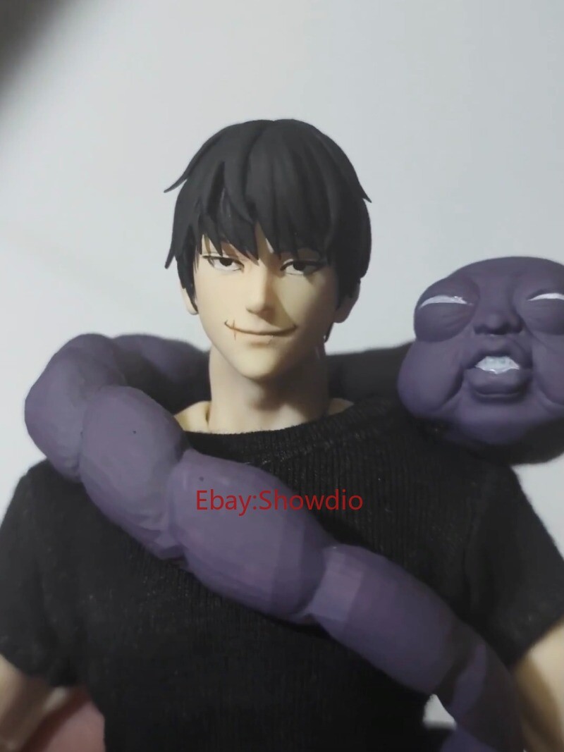 1/12 Custom Jujutsu Kaisen Fushiguro Toji Head Carving For 6