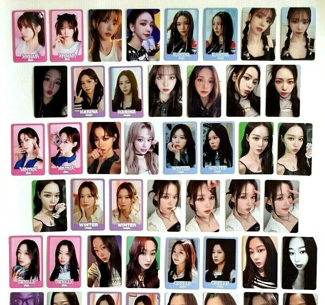 Aespa Come To My illusion Pop Up Store Random Trading Card