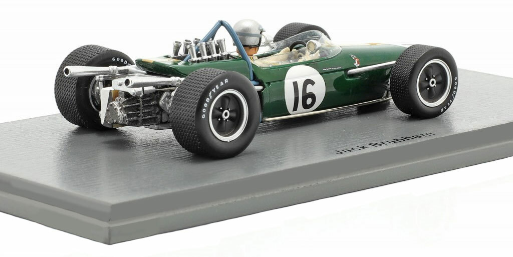 F1 Brabham Bt19 Jack Brabham World Champion 1966 1/43 Spark S7114