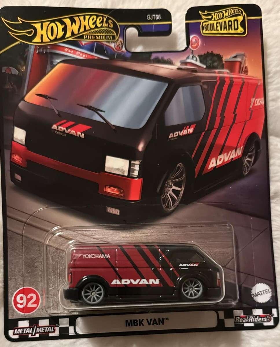 2024 Hot Wheels Premium Boulevard - MBK Van - Advan - 92 | eBay