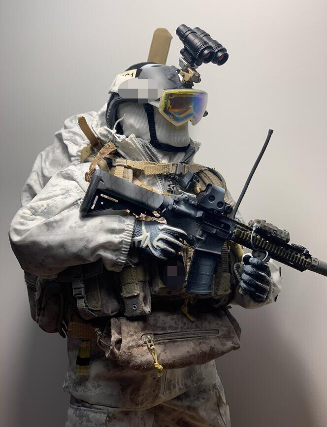 SoldierStory SS109 NSW WINTER WARFARE “MARKSMAN” Navy Seals 1/6