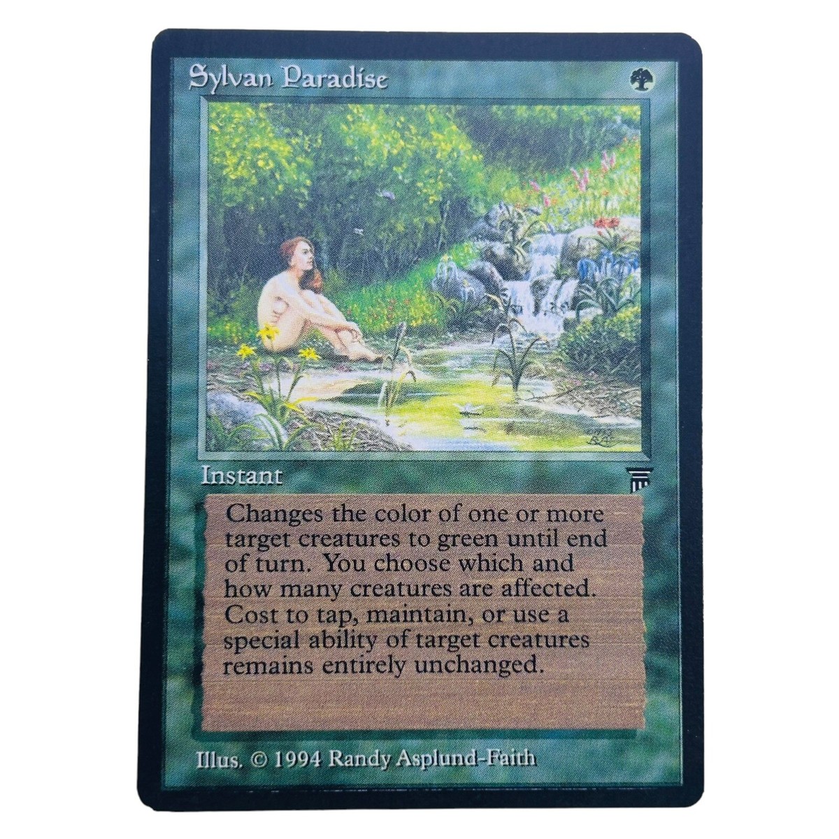 MTG Sylvan Paradise NM Legends Vintage Magic the Gathering Card | eBay