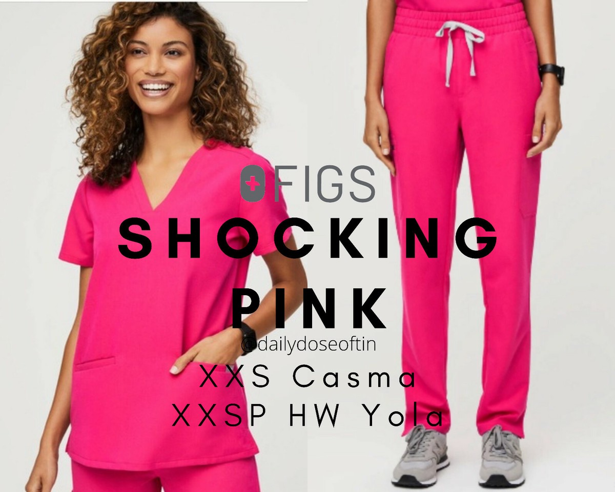 FIGS (NEW) XXS Scrub Top Casma and XXSP HW scrub pants YOLA