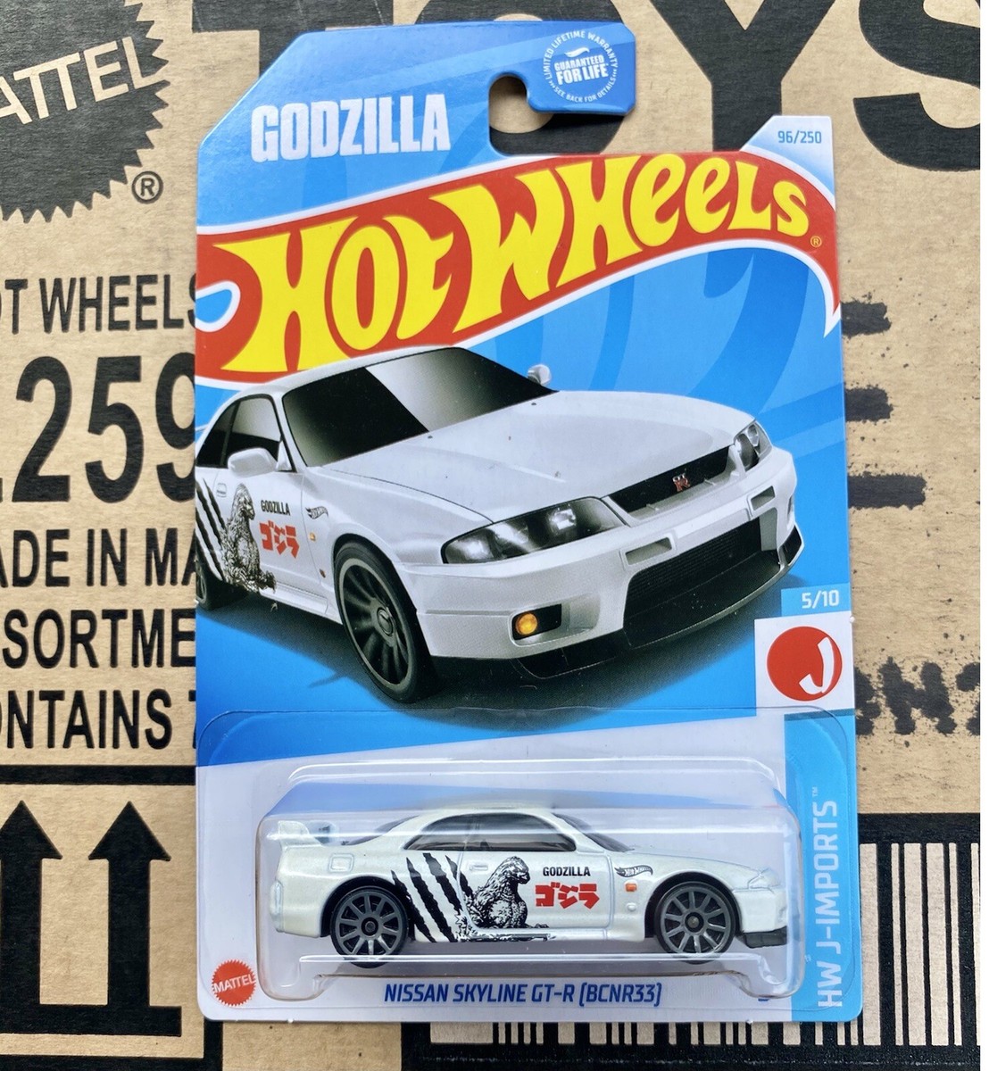 VHTF JAPANESE GODZILLA Hot Wheels 2024 Nissan Skyline GT-R BCNR33