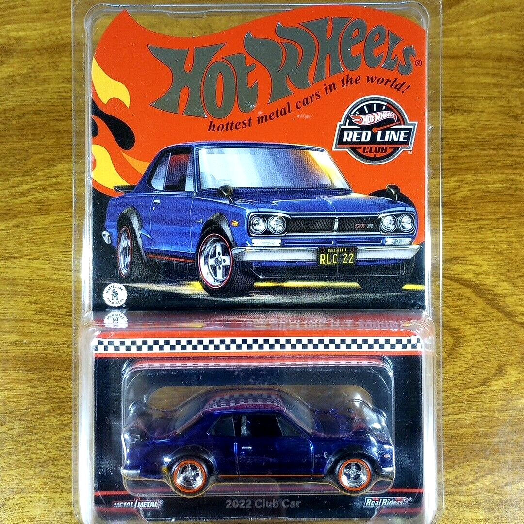 Hot Wheels RLC Club Exclusive 1972 Skyline H/T 2000GT-R Blue